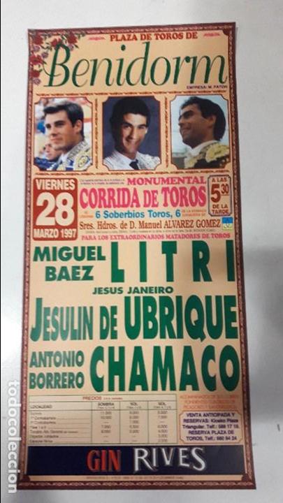 Carteles toros: Cartel toros benidorm - Foto 1
