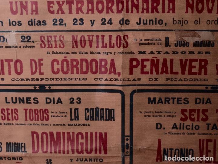 Carteles toros: CARTEL PLAZA DE TOROS DE LE&Oacute;N 1952 - Foto 2