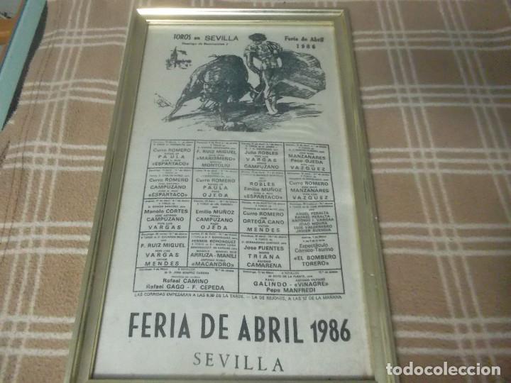 Carteles toros: precioso cartel hecho en seda - Foto 1