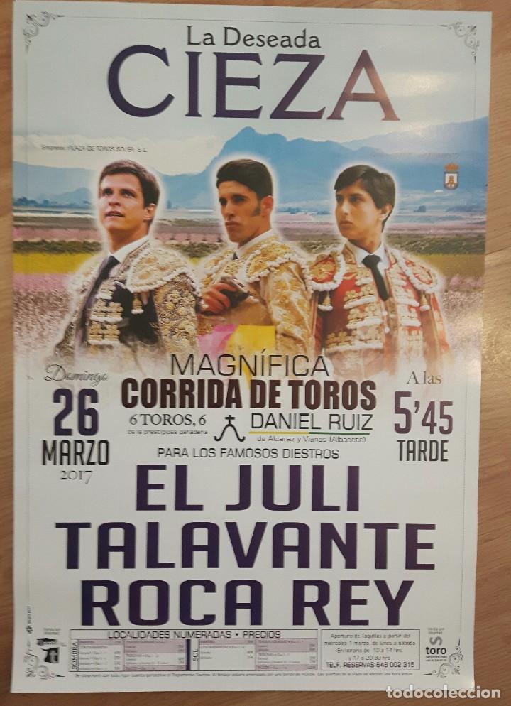 Carteles toros: Cartel toros cieza 2017 - Foto 1