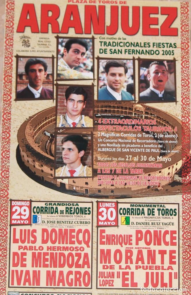 Carteles toros: Cartel toros Aranjuez 2005 - Foto 1