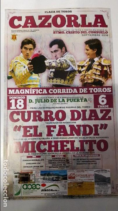 Carteles toros: Cartel toros cazorla - Foto 1