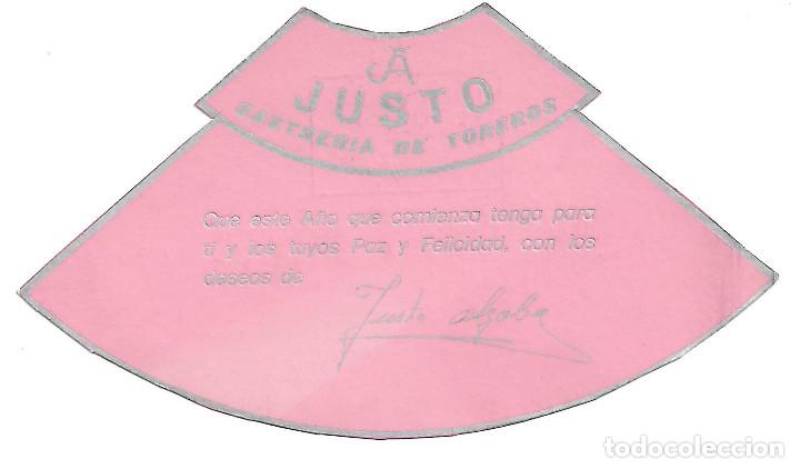 Carteles toros: RARA POSTAL DE TORERO - Foto 1