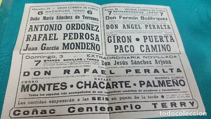 Carteles toros: PROGRAMA DE MANO, PLAZA DE TOROS DE BURGOS 1960 - Foto 2