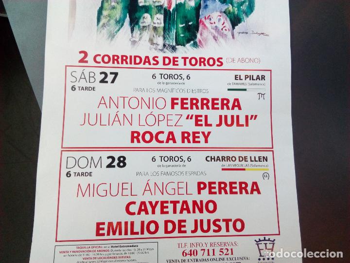 Carteles toros: Cartel Toros C&aacute;ceres 2017. Manolete. - Foto 3
