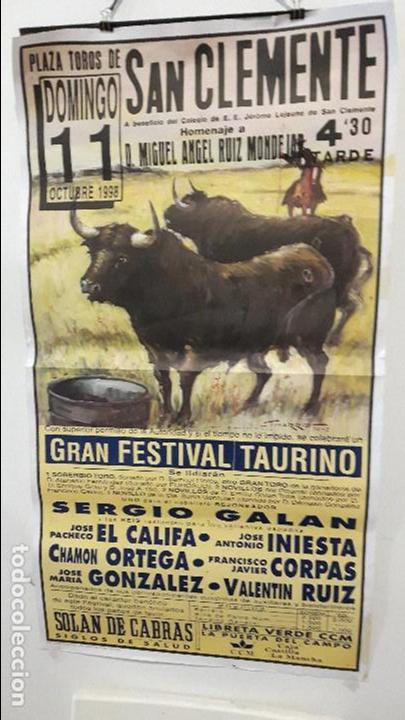 Carteles toros: Cartel toros san clemente - Foto 1