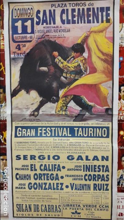 Carteles toros: Cartel toros san clemente - Foto 1