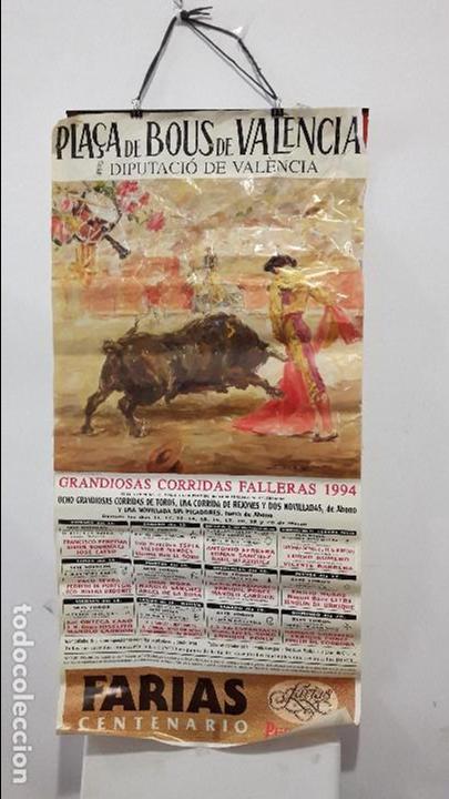 Carteles toros: Cartel toros valencia fallas 1994 - Foto 1