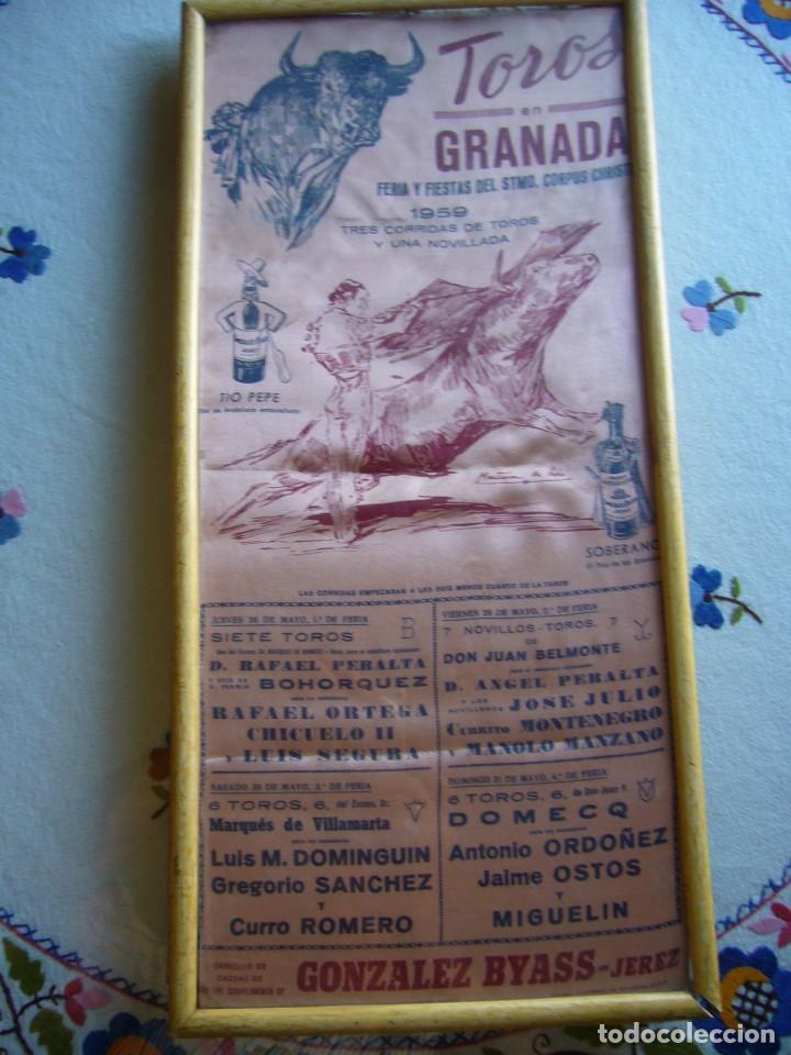 Carteles toros: Corpus 1959 Granada - Foto 1