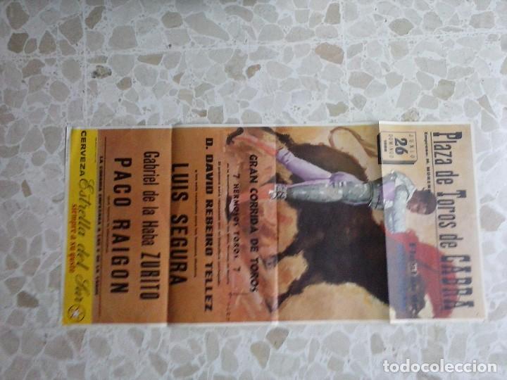 Carteles toros: cartel de toros de cabra - Foto 1