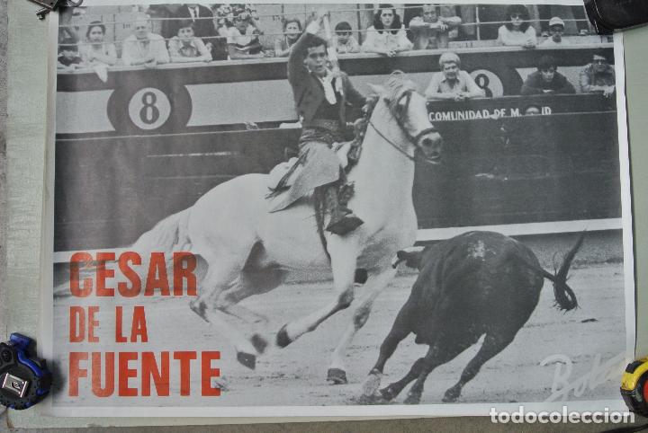 Carteles toros: Cartel de toros. Cesar de la Fuente - Foto 5