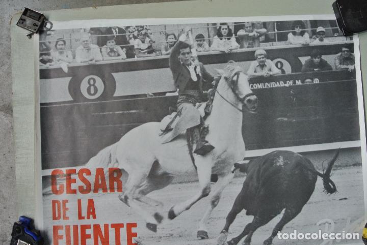 Carteles toros: Cartel de toros. Cesar de la Fuente - Foto 6