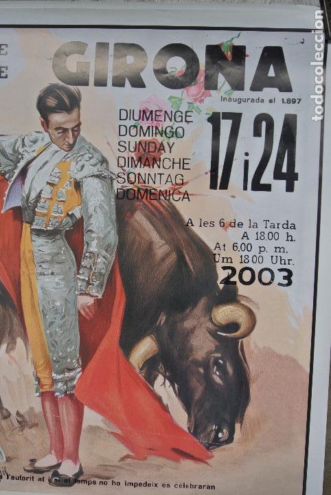 Carteles toros: Cartel de toros. Girona 2003 - Foto 1