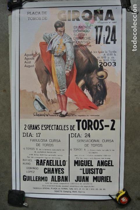 Carteles toros: Cartel de toros. Girona 2003 - Foto 3