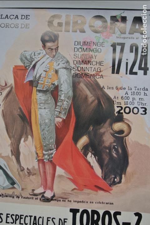 Carteles toros: Cartel de toros. Girona 2003 - Foto 5