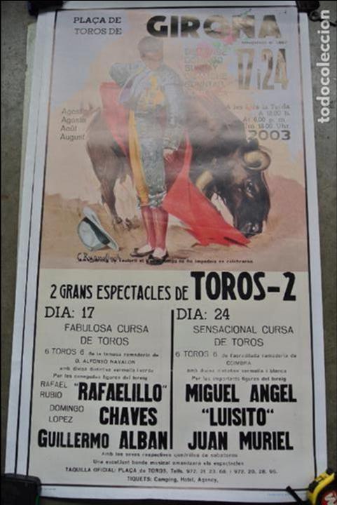 Carteles toros: Cartel de toros. Girona 2003 - Foto 6