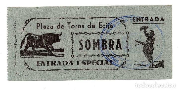 Carteles toros: ENTRADA DE TOROS &Eacute;CIJA - Foto 1