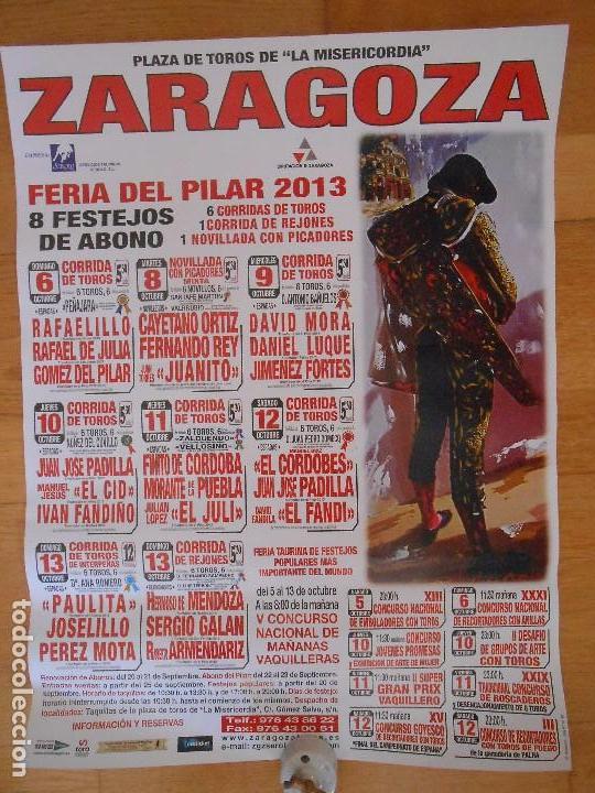 Carteles toros: PLAZA TOROS ZARAGOZA - Foto 1