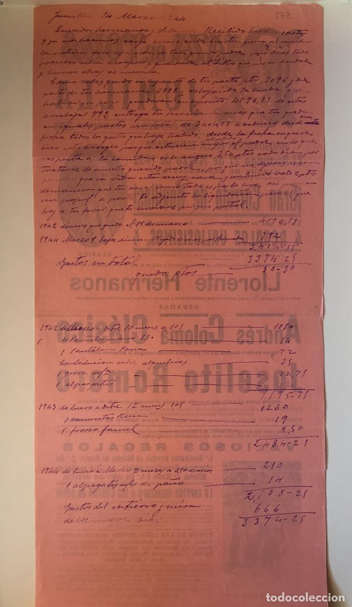 Carteles toros: CARTEL DE TOROS- JUMILLA 1.932 - Foto 2