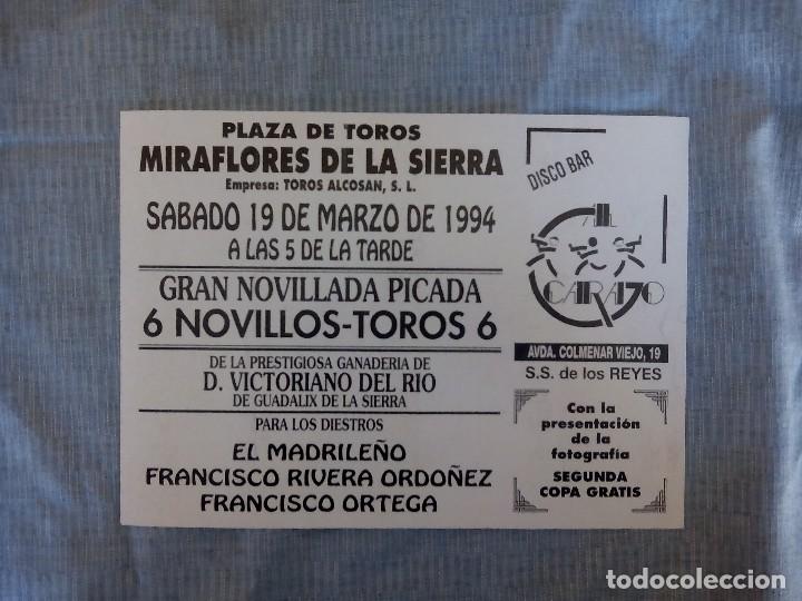 Carteles toros: anuncio de corrida de toros peque&ntilde;o - Foto 2