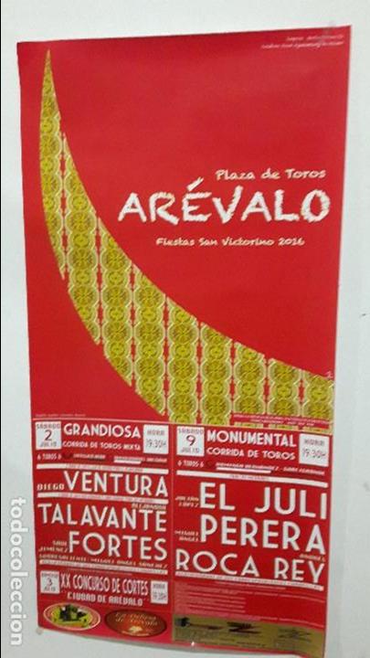 Carteles toros: Cartel  toros arevalo - Foto 1