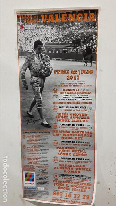 Carteles toros: Cartel toros valencia 2017 Manolete - Foto 1