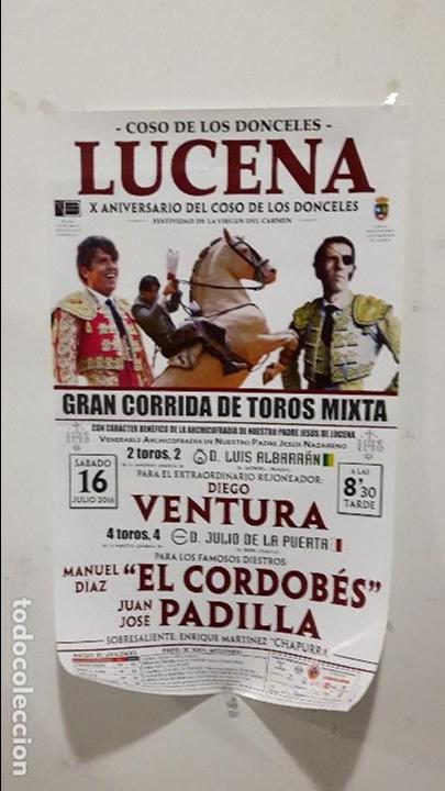 Carteles toros: Cartel toros lucena - Foto 1