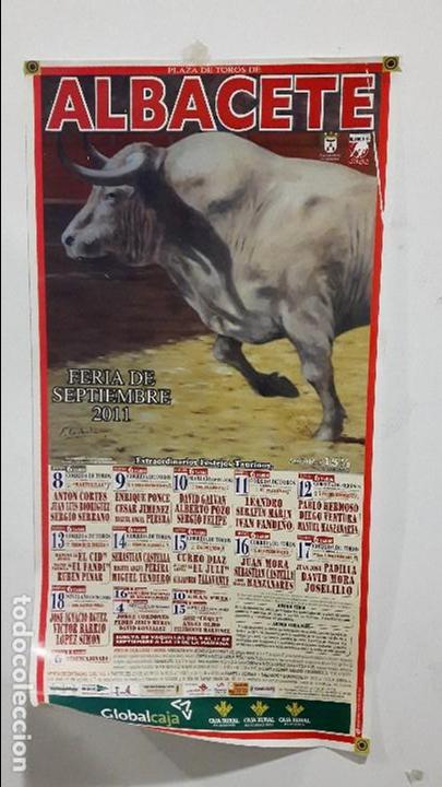 Carteles toros: Cartel toros albacete 2011 - Foto 1