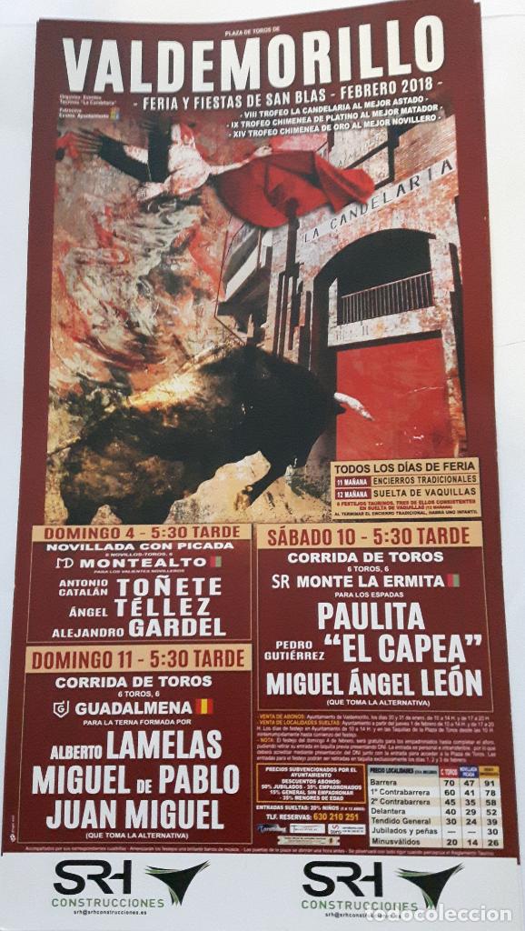 Carteles toros: Cartel toros valdemorillo 2018 - Foto 1