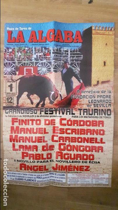 Carteles toros: cartel de toros de  la algaba - Foto 1
