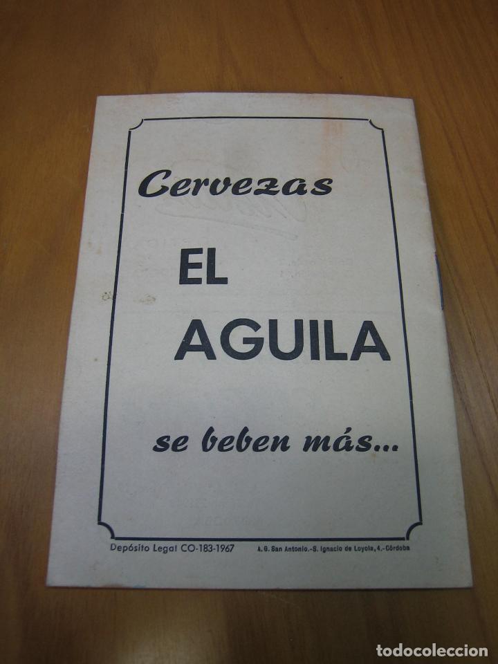 Carteles toros: Programa taurino c&iacute;rculo de la Amistad de C&oacute;rdoba 1967 - Foto 2
