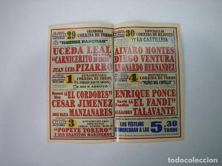 Carteles toros: 1. Programa plaza de toros de Ubeda - Foto 2