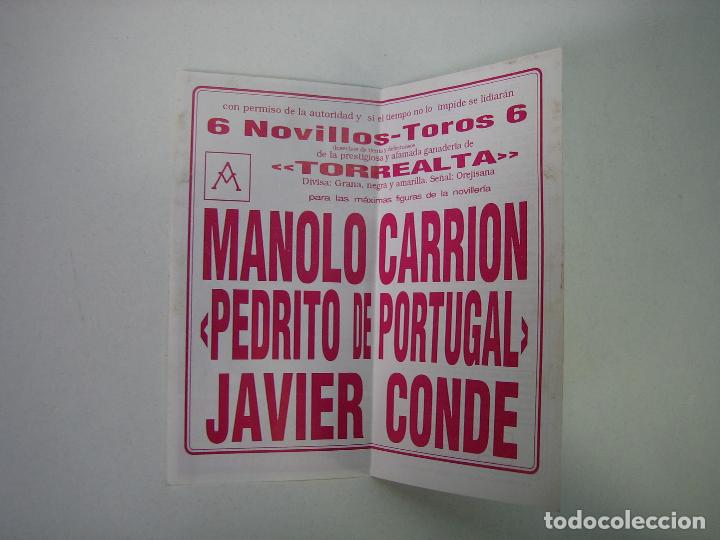 Carteles toros: 1. Programa plaza de toros de Cordoba - Foto 2
