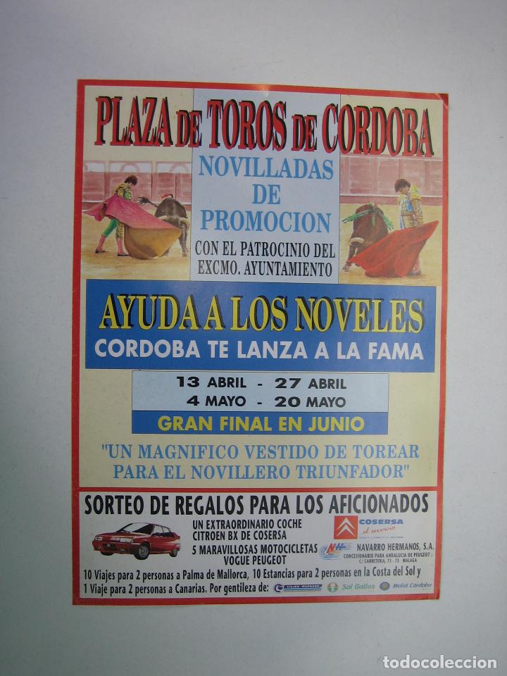 Carteles toros: 1. Programa plaza de toros de Cordoba - Foto 1