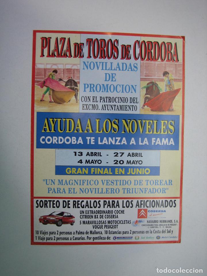 Carteles toros: 1. Programa plaza de toros de Cordoba - Foto 1