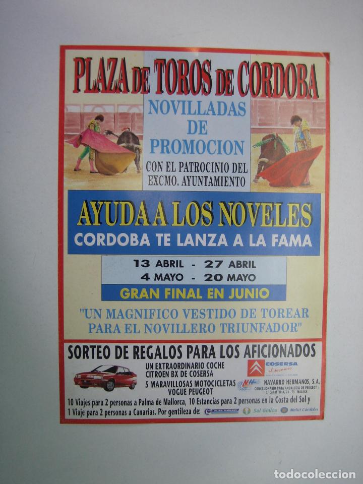 Carteles toros: 1. Programa plaza de toros de Cordoba - Foto 1