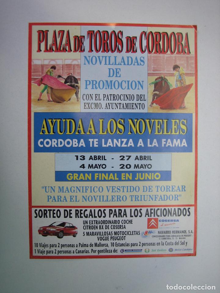 Carteles toros: 1. Programa plaza de toros de Cordoba - Foto 1