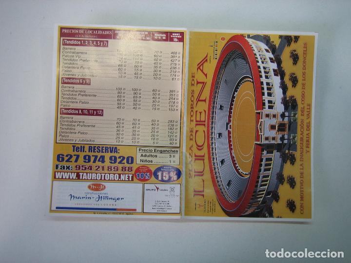 Carteles toros: 1. Programa plaza de toros de Lucena - Foto 1