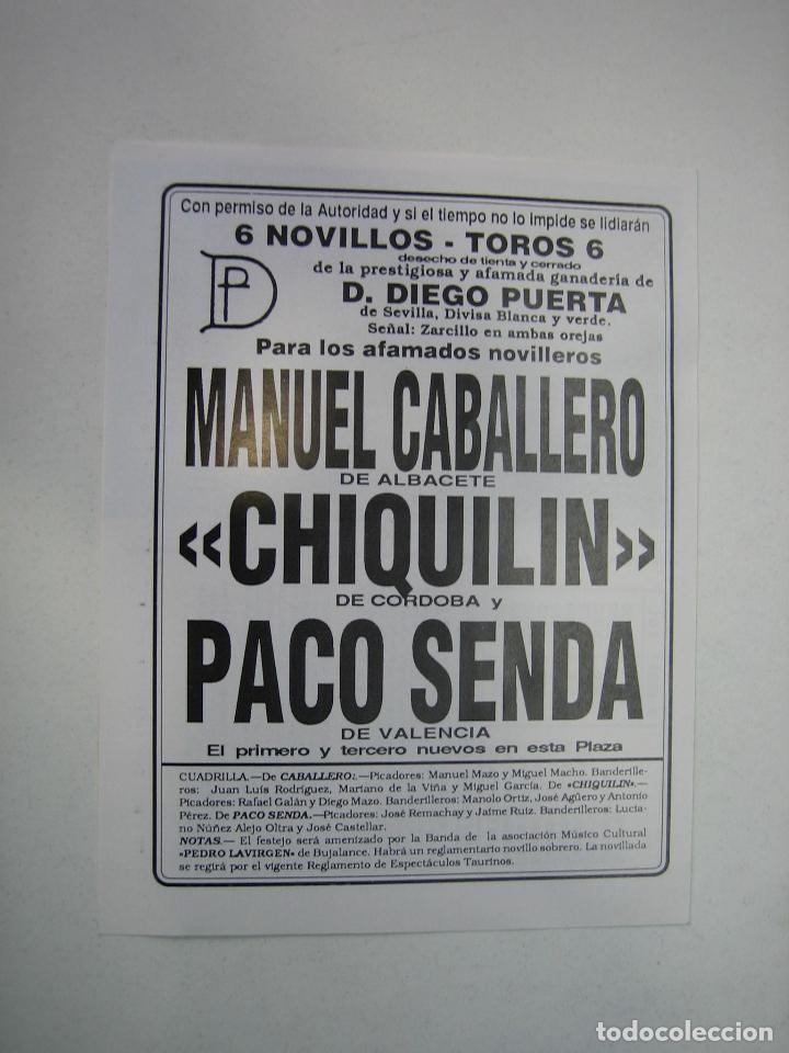 Carteles toros: 1. Programa plaza de toros de Cordoba - Foto 2