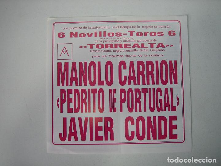 Carteles toros: 1. Programa plaza de toros de Cordoba - Foto 2