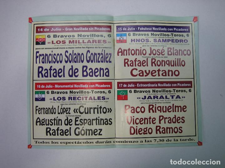 Carteles toros: 1. Programa plaza de toros de Montilla - Foto 2