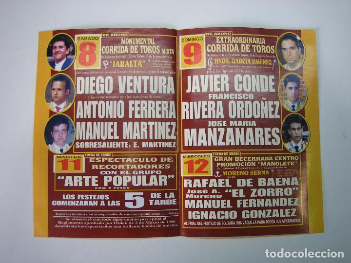 Carteles toros: 1. Programa plaza de toros de Montoro - Foto 2