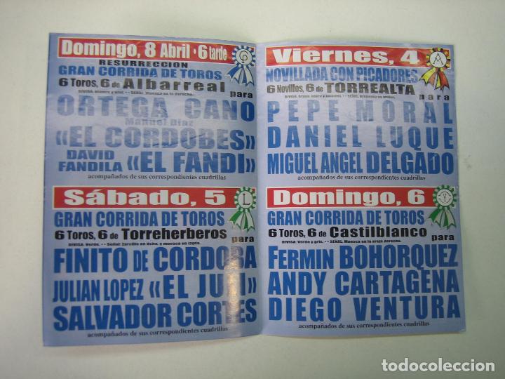 Carteles toros: 1. Programa plaza de toros de Lucena - Foto 2
