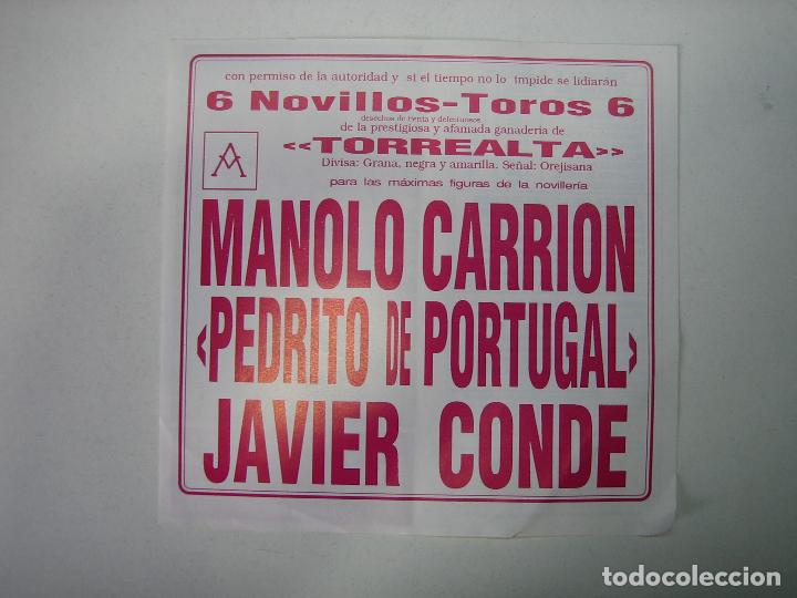 Carteles toros: 1. Programa plaza de toros de Cordoba - Foto 2