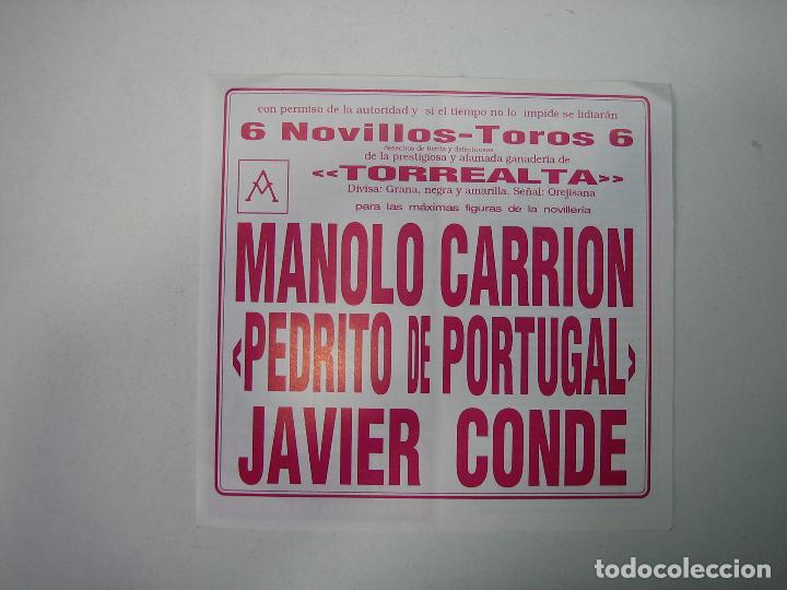 Carteles toros: 1. Programa plaza de toros de Cordoba - Foto 2
