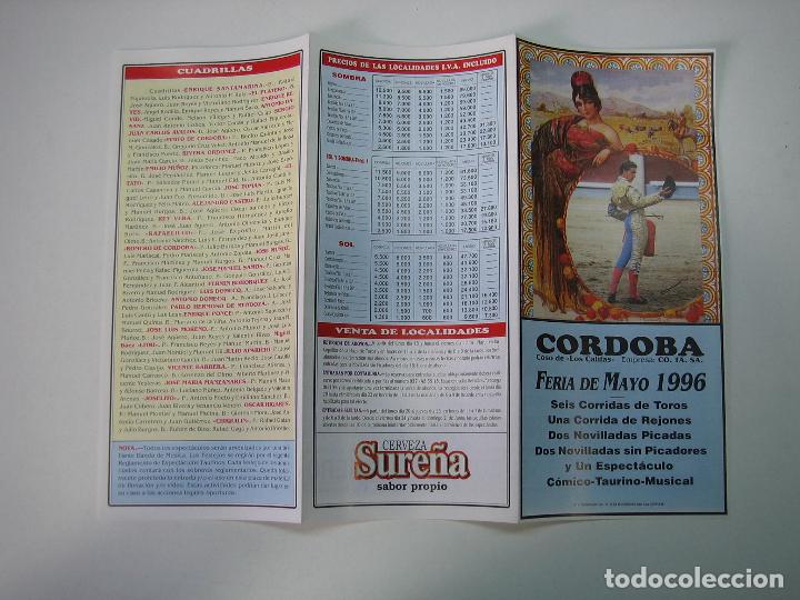 Carteles toros: 1. Programa plaza de toros de C&oacute;rdoba - Foto 1