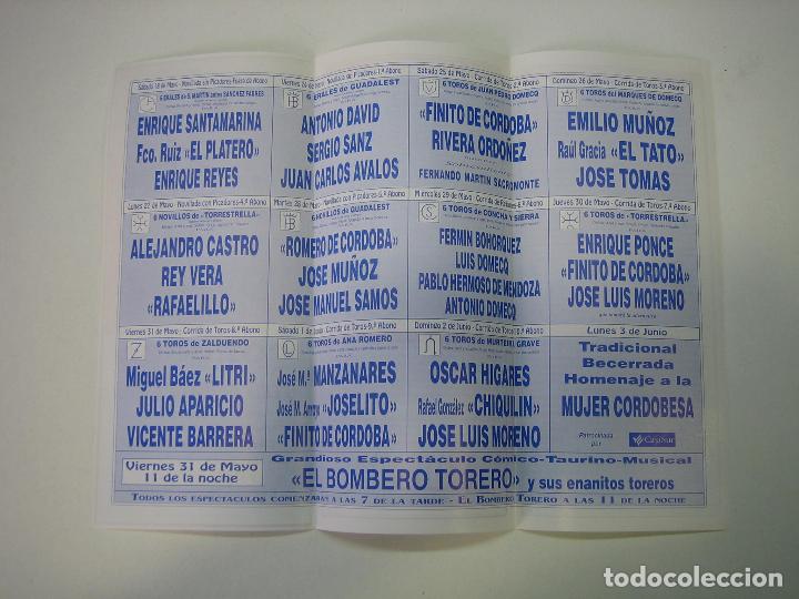 Carteles toros: 1. Programa plaza de toros de C&oacute;rdoba - Foto 2