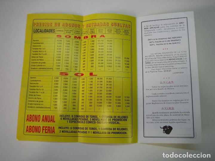 Carteles toros: 1. Programa plaza de toros de C&oacute;rdoba - Foto 2