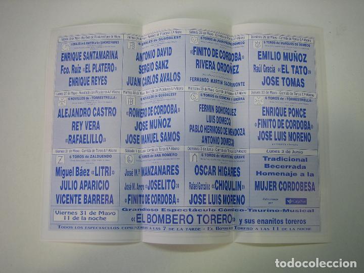 Carteles toros: 1. Programa plaza de toros de C&oacute;rdoba - Foto 2