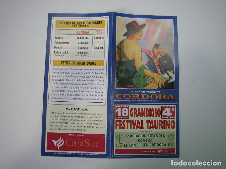Carteles toros: 1. Programa plaza de toros de C&oacute;rdoba - Foto 1
